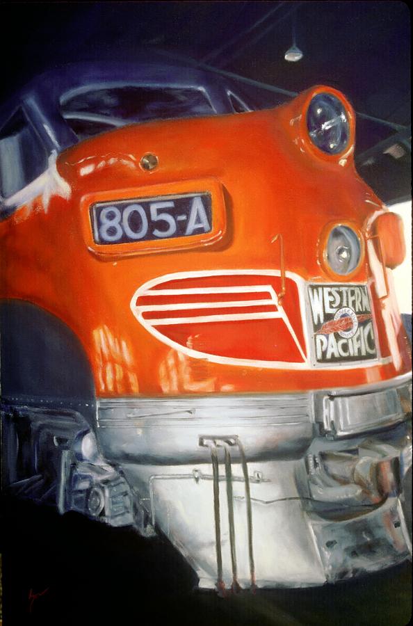Restoration of the 805A Painting by Shannon Grissom