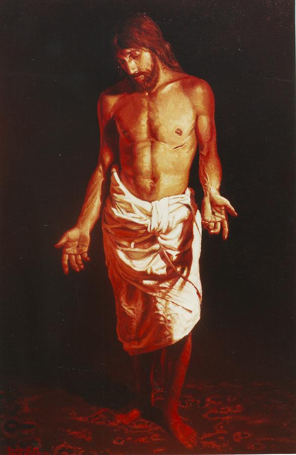 Christ's Resurrection Painting - Resurrected Christ by Henry Godines