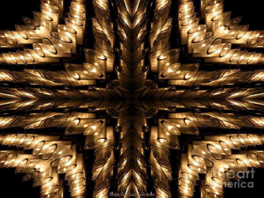 Resurrection Candle Abstract Photograph by Rose Santuci-Sofranko