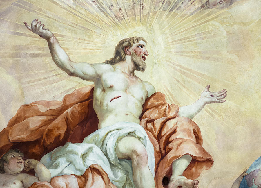 Resurrection of Christ Fresco Painting Photograph by Georgeclerk