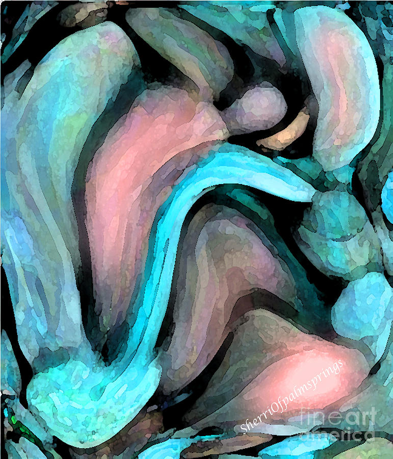 Colorful Digital Art - Resurrection by Sherris - Of Palm Springs Colorful Digital Art - Resurrection by Sherris - Of Palm Springs