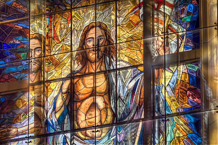 Jesus Christ Photograph - Resurrection Window by Tim Stanley