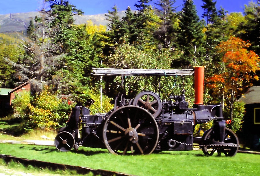 Retired Old Steam Engine Photograph by Rosalie Scanlon