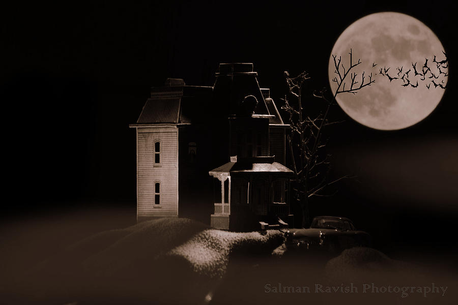 Return To the Bates House Photograph by Salman Ravish