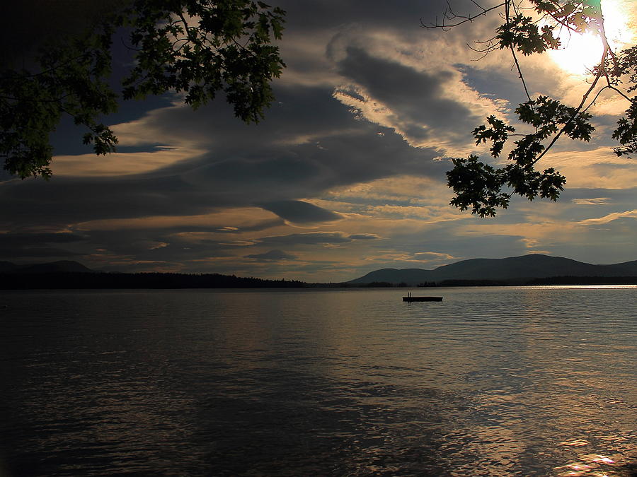 Returning Light to Squam Lake Photograph by Jeff Heimlich