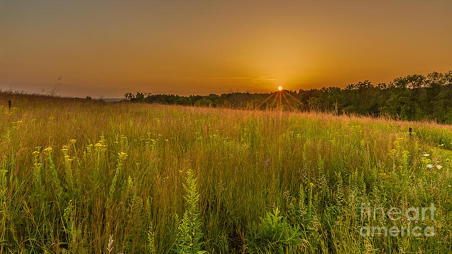 Retzer Sunset Photograph by Andrew Slater