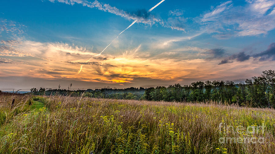 Retzer Sunset Stretch Photograph by Andrew Slater
