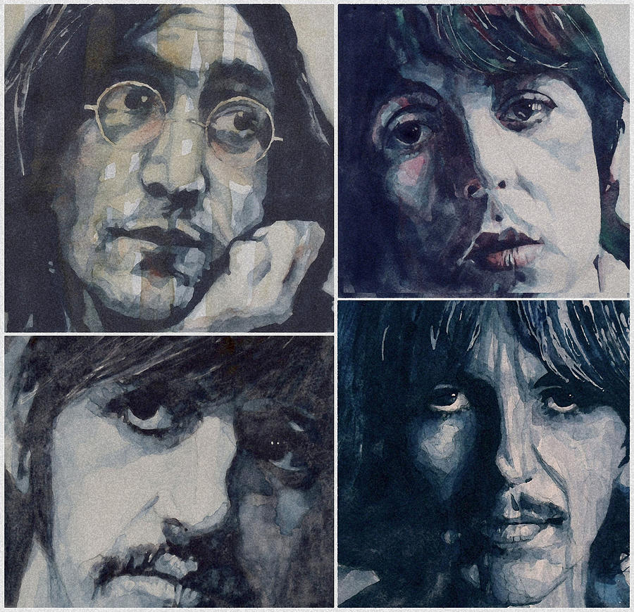 The Beatles Painting - Reunion by Paul Lovering