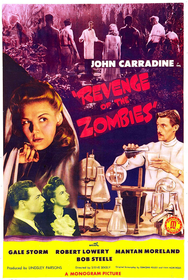 Revenge Of The Zombies, Us Poster Photograph by Everett