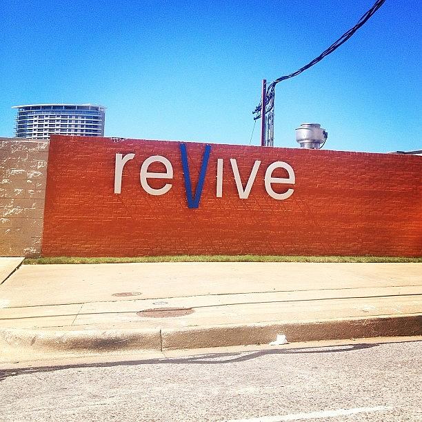 Dallas Photograph - #revive #dallas #uptown by Jillian Schantz Patrick