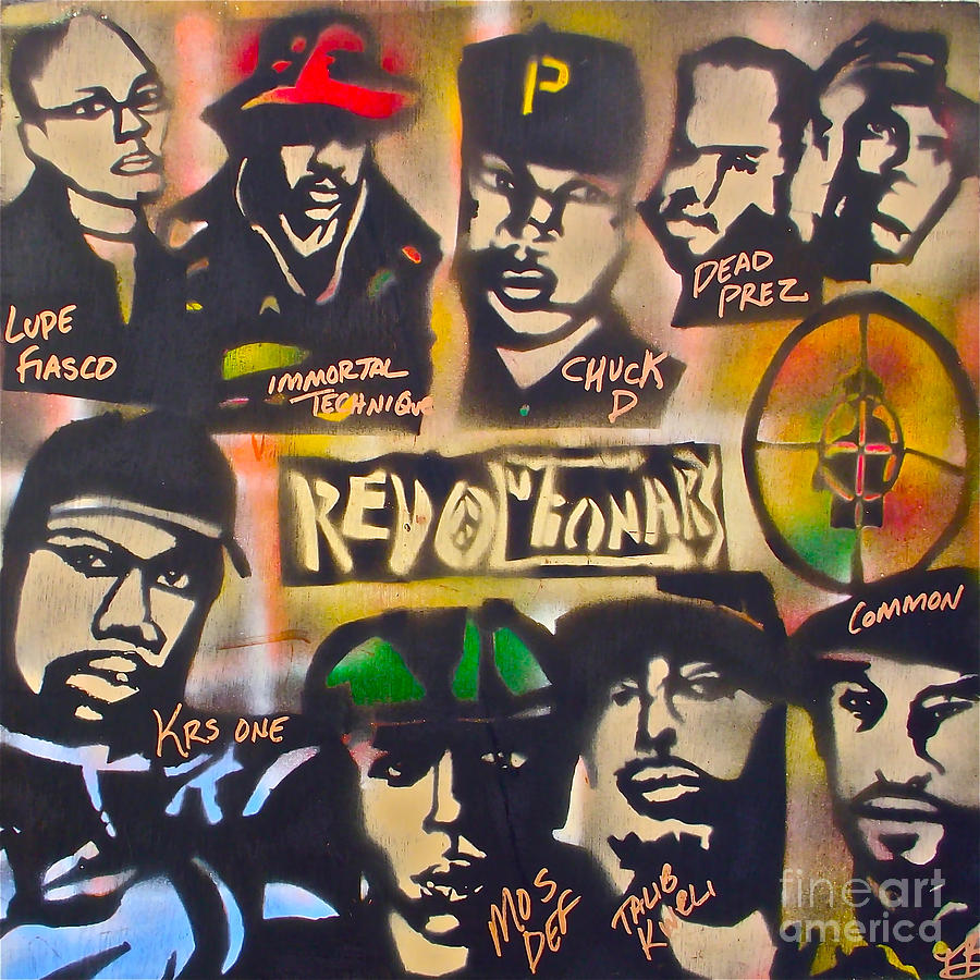 Revolutionary HIP HOP Painting by Tony B Conscious - Fine Art America