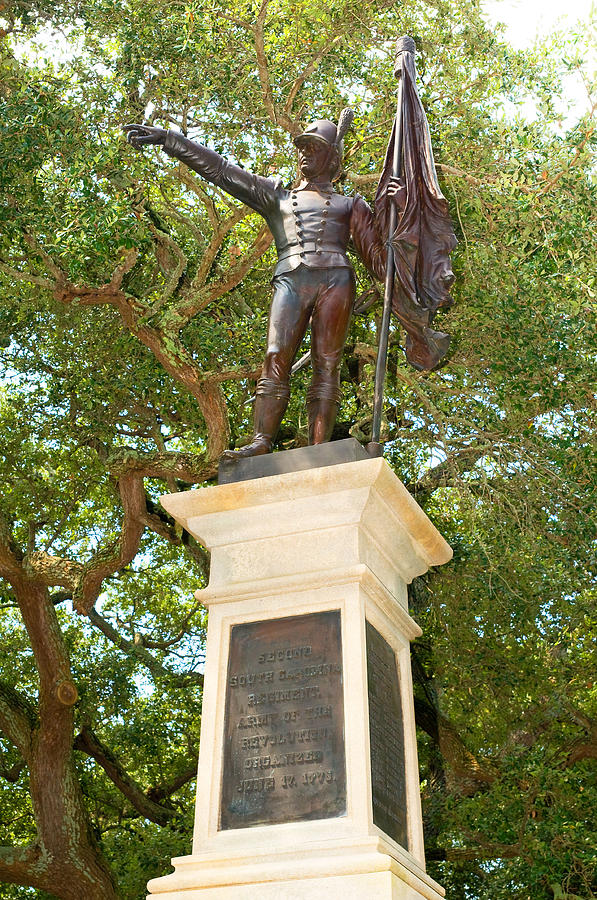 Revolutionary War Memorial, Sc Photograph by Millard H. Sharp