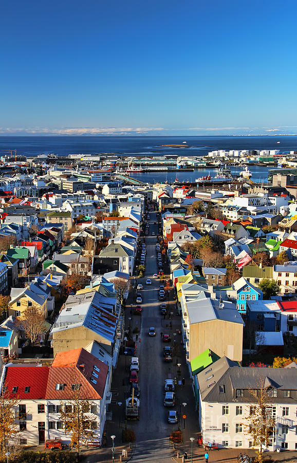 Reykjavik Cityscape Photograph by Jasna Buncic