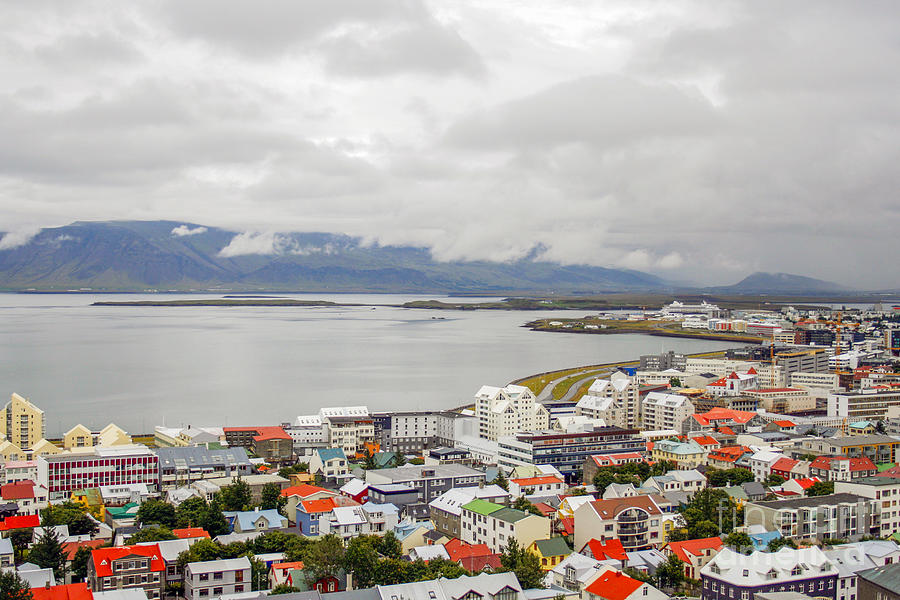 Reykjavik in Iceland  Photograph by Patricia Hofmeester