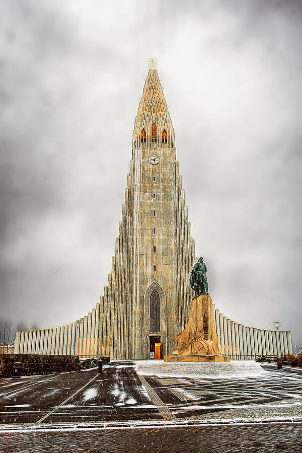 Reykjavik Landmark Photograph by Maria Coulson