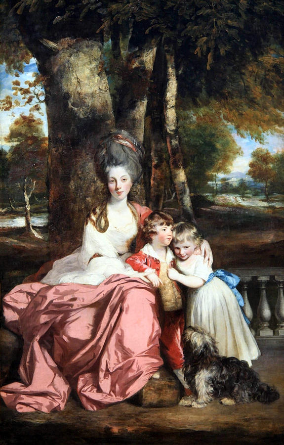 Reynolds Lady Elizabeth Delme And Her Children Photograph by Cora Wandel