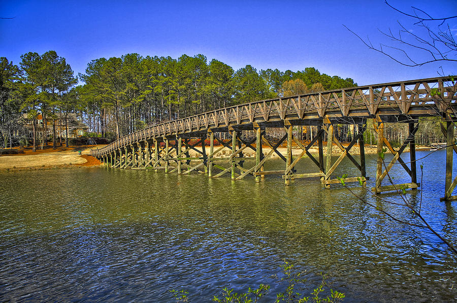 Jack Nicklaus Photograph - Reynolds Plantation Bridge by Reid Callaway