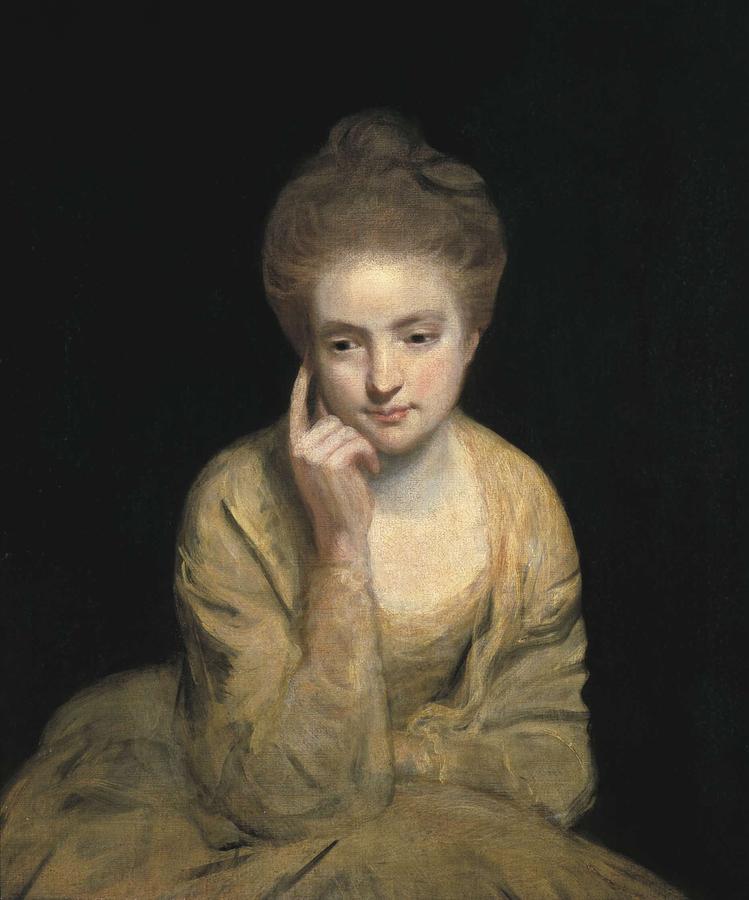 Reynolds, Sir Joshua 1723-1792. Studio Photograph by Everett - Fine Art ...