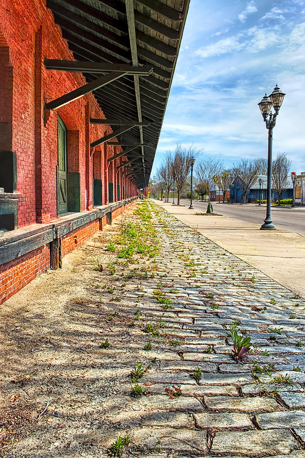 Reynolds Street View - Southern Railway Depot in Augusta Photograph by Mark Tisdale