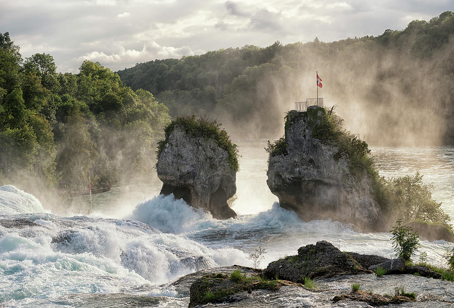 Rhine Falls, Schaffhausen, Switzerland Photograph by Kontrast-fotodesign