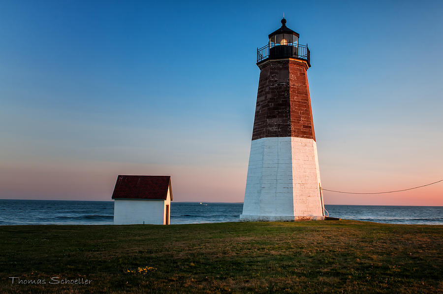 Rhode Island Lighthouse-Point Judith Photograph by TS Photo