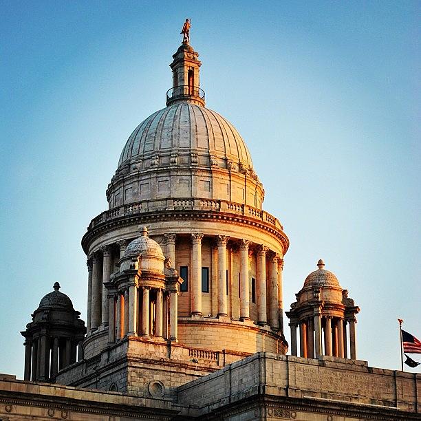 Architecture Photograph - Rhode Island State House by Jason Fourquet