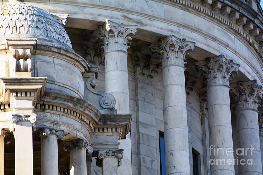 Architecture Photograph - Rhode Island State House by Lisa Kilby