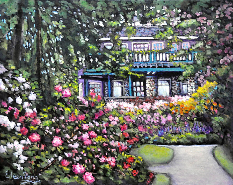 Rhododendron Splendor Painting by Eileen  Fong