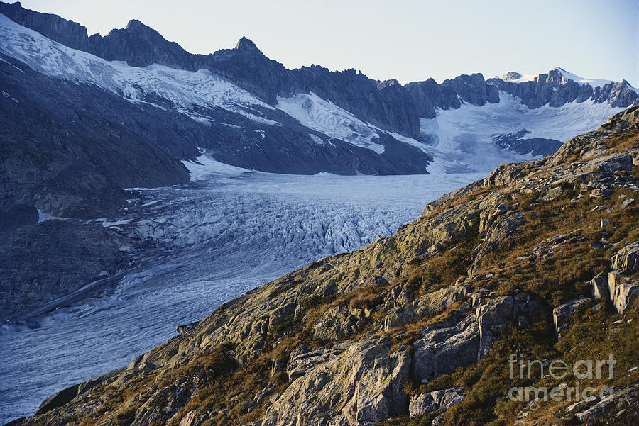 Rhone Glacier Photograph by Farrell Grehan