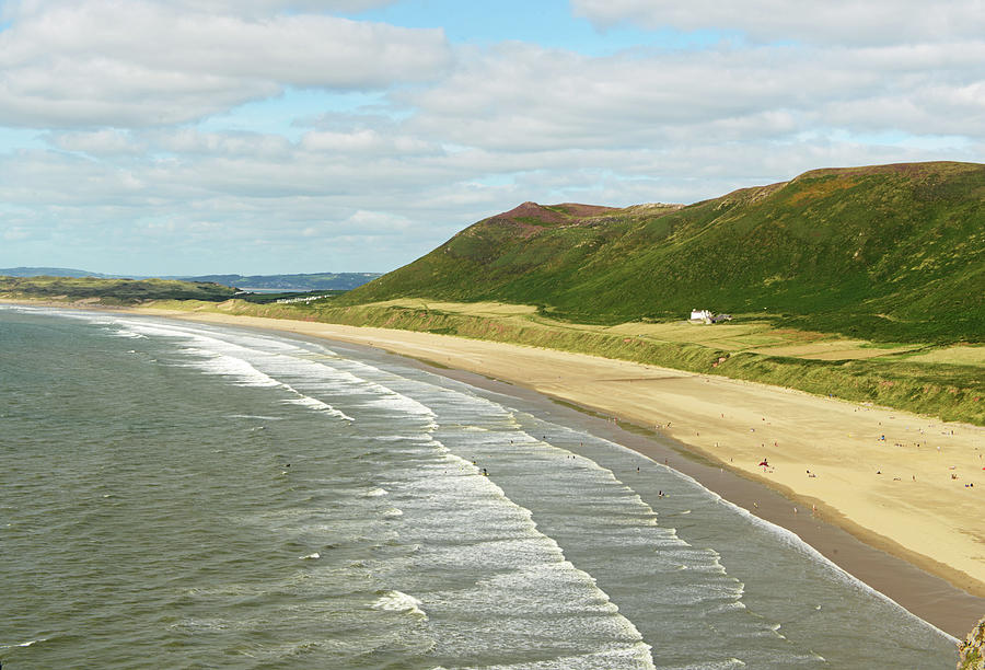 Rhosili, Gower by John B R Davies