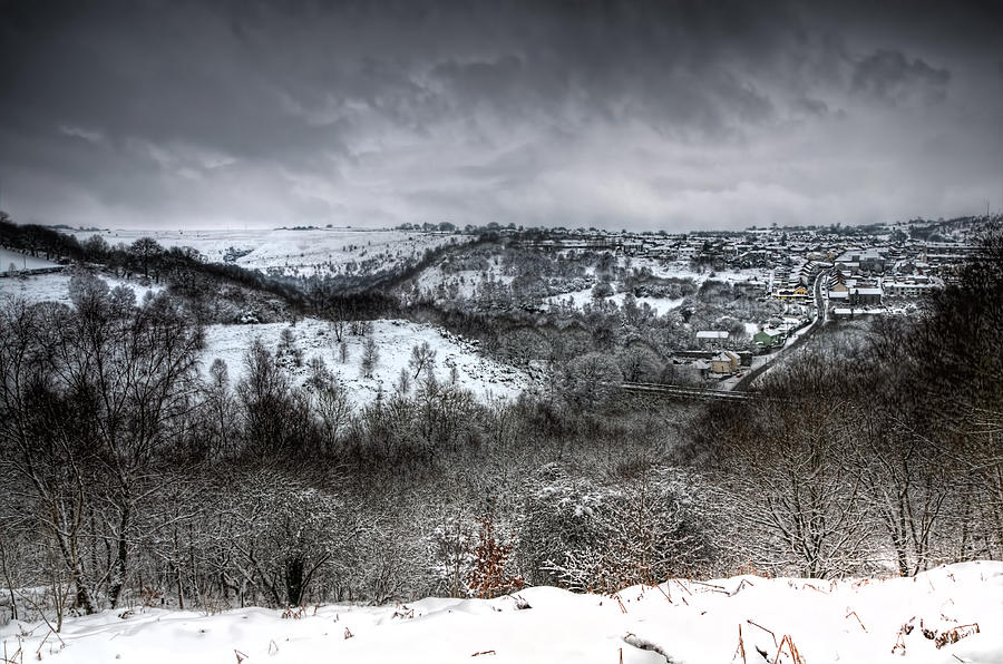 Winter Photograph - Rhymney Valley Winter 6 by Steve Purnell Winter Photograph - Rhymney Valley Winter 6 by Steve Purnell