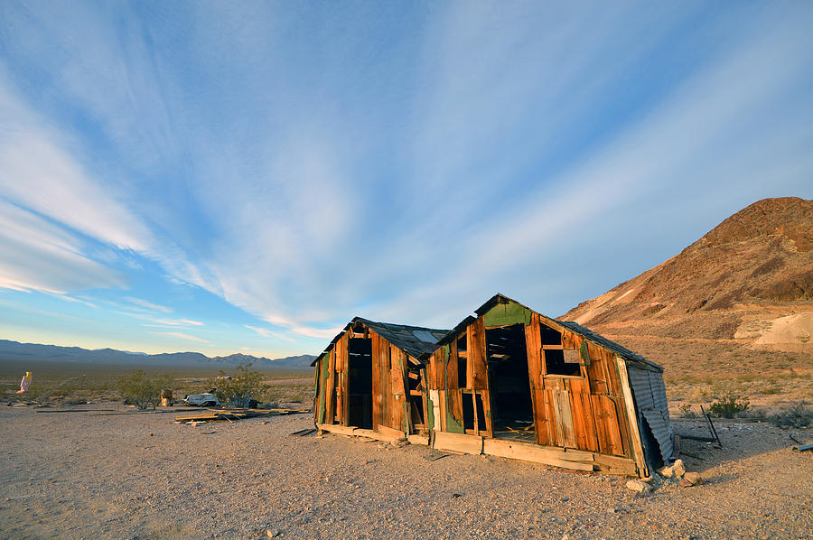 Rhyolite Ghost Town in Death Valley Photograph by Dung Ma