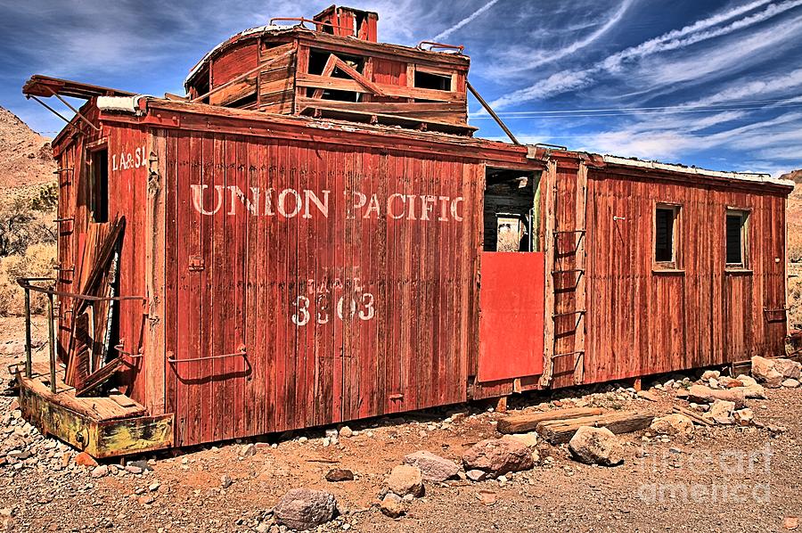 Rhyolite Union Pacific Photograph by Adam Jewell