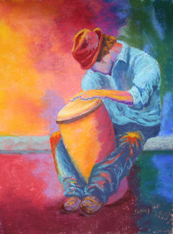 Rhythm Master Painting by Nancy Jolley