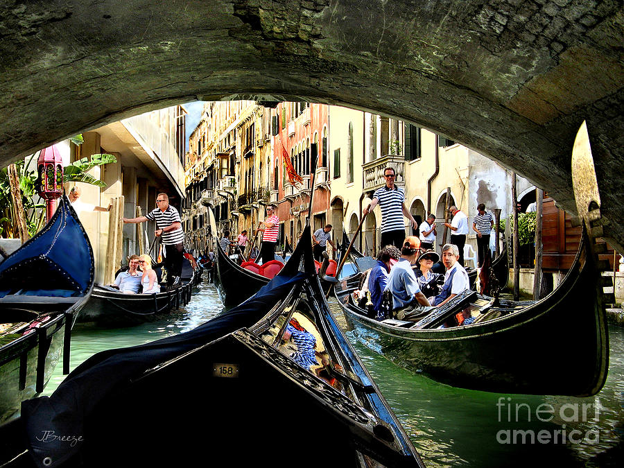 Rhythm of Venice Photograph by Jennie Breeze