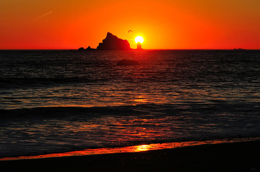 Rialto Beach Sunset Photograph by Greg Norrell