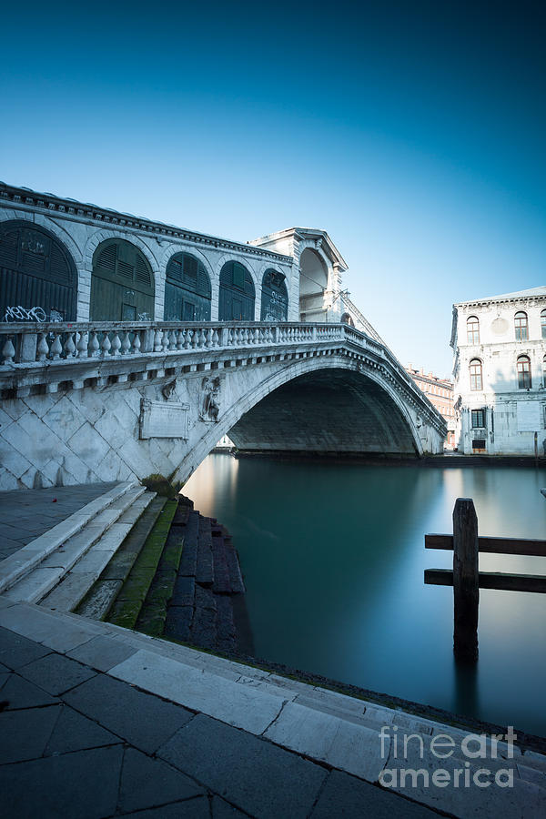 Rialto bridge Venice Italy Photograph by Matteo Colombo