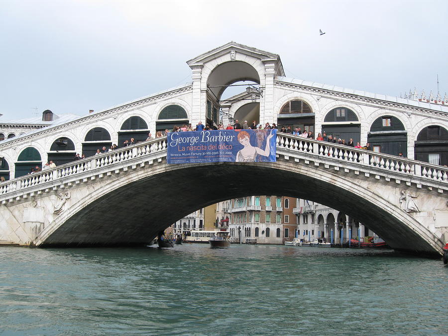 Rialto Bridge Venice Photograph by Walt Stevenson Stevenson