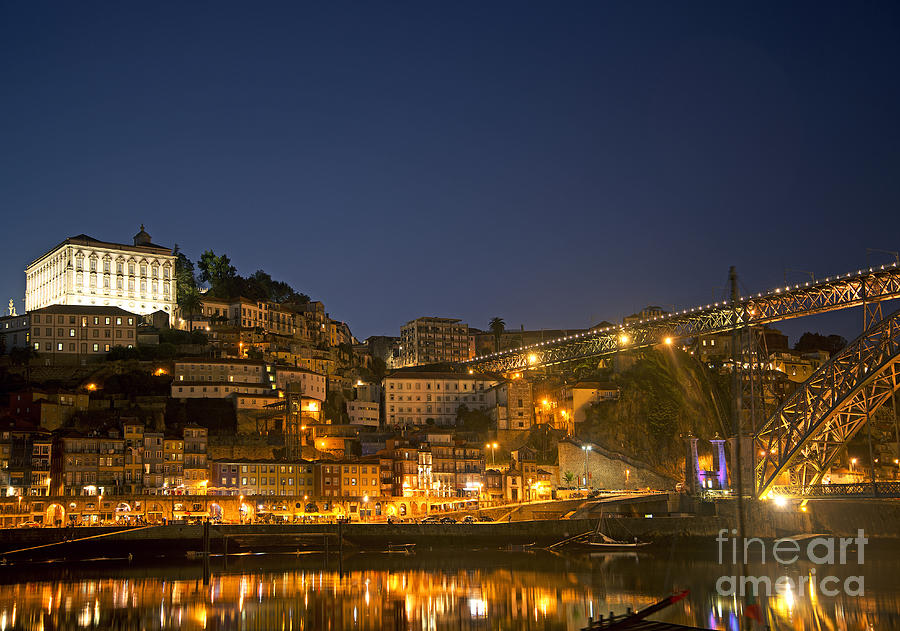 Ribeira Area Of Porto Portugal Photograph by JM Travel Photography