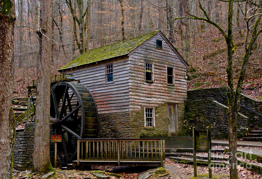 Rice Gristmill Hdr II Photograph by Douglas Stucky