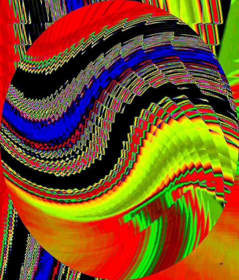 Rich Color Ripple Digital Art by Will Borden
