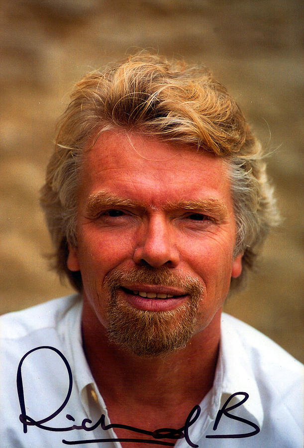 Richard Branson Digital Art - Richard Branson by Studio Photo