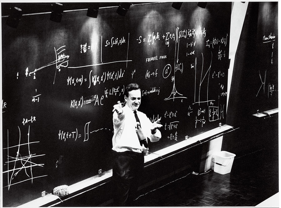 Richard Feynman Photograph by Cern/science Photo Library
