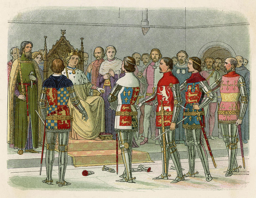 Richard II And The Appeal Of Treason Drawing by Mary Evans Picture
