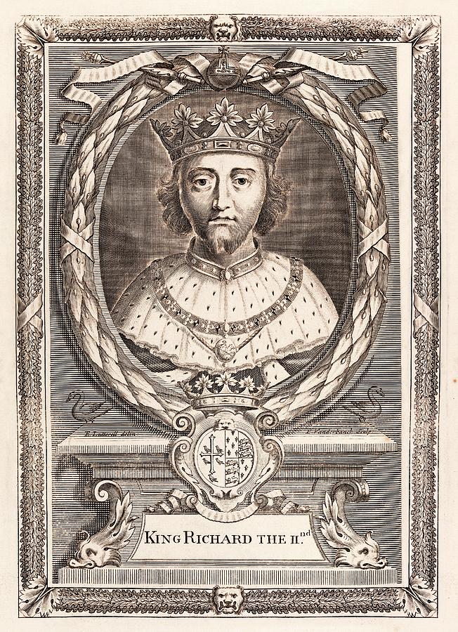 Portrait Photograph - Richard II by Middle Temple Library