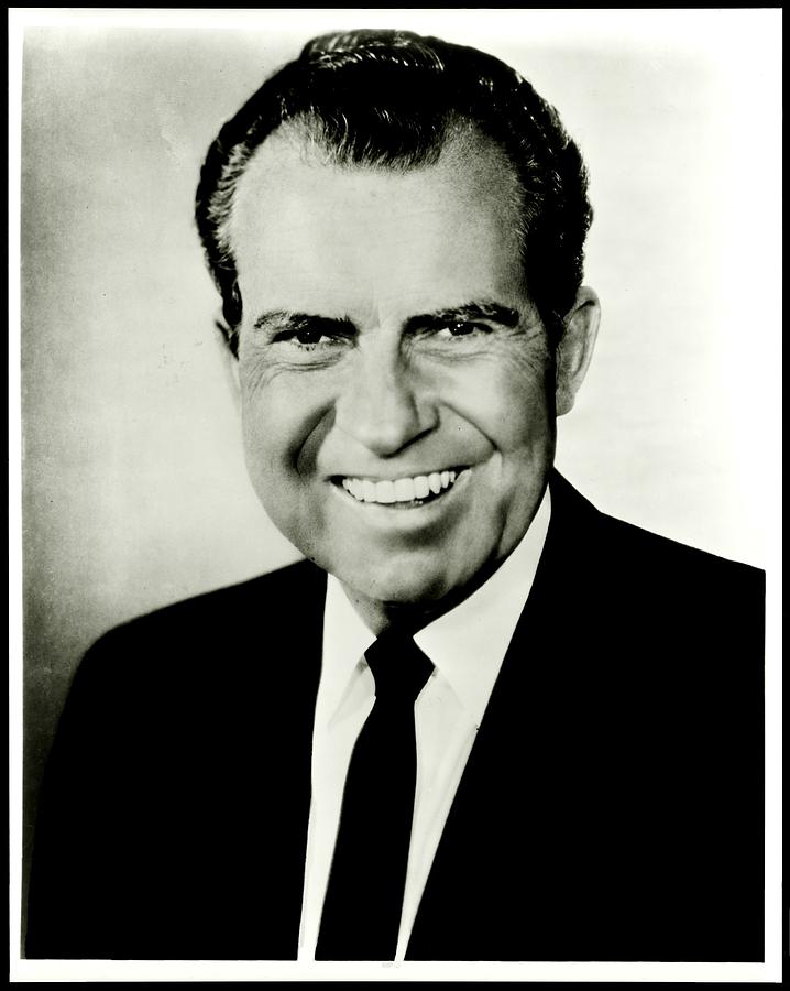Richard Nixon Photograph - Richard M Nixon by Benjamin Yeager