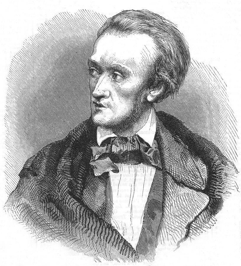 Richard Wagner (1813 - 1883) German Drawing By Illustrated London News ...