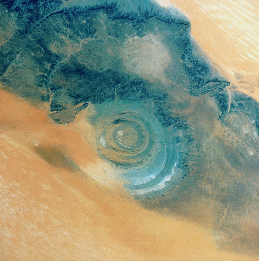 Richat Structure Photograph by Nasa/science Photo Library - Pixels