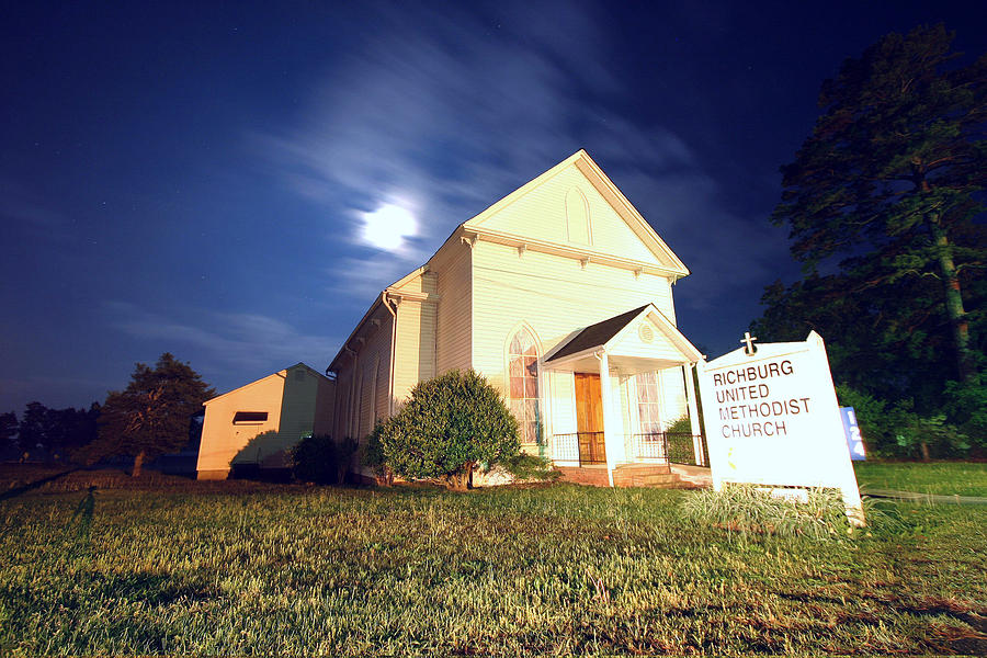 Richburg United Methodist Church Photograph by Joseph C Hinson