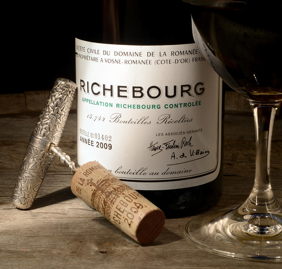 Wine Photograph - Richebourg by Jon Neidert